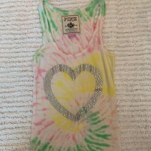 Pink Tie Dye Tank